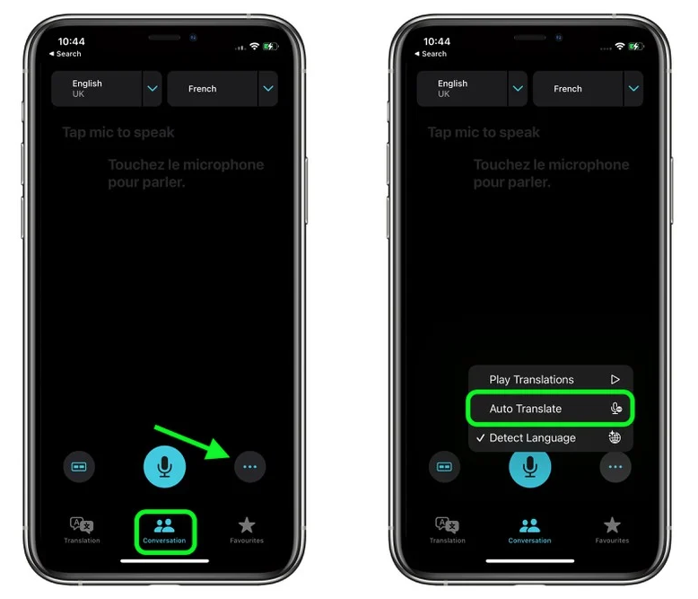 鹤峰苹果手机维修分享iOS 15 “翻译” App 新改进 
