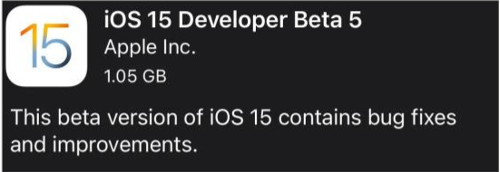 鹤峰苹果手机维修分享如何升级到iOS15.0 beta5 
